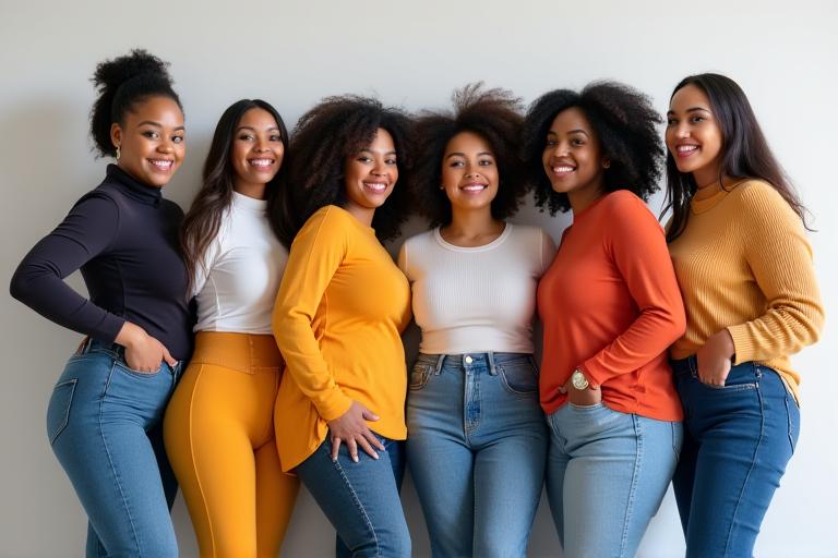 Inclusive diverse fashion sizing and accessibility