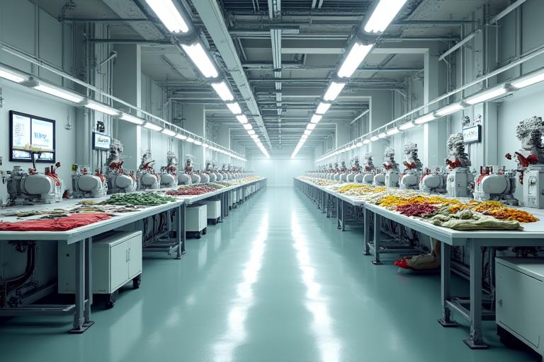 Zero waste on-demand manufacturing facility